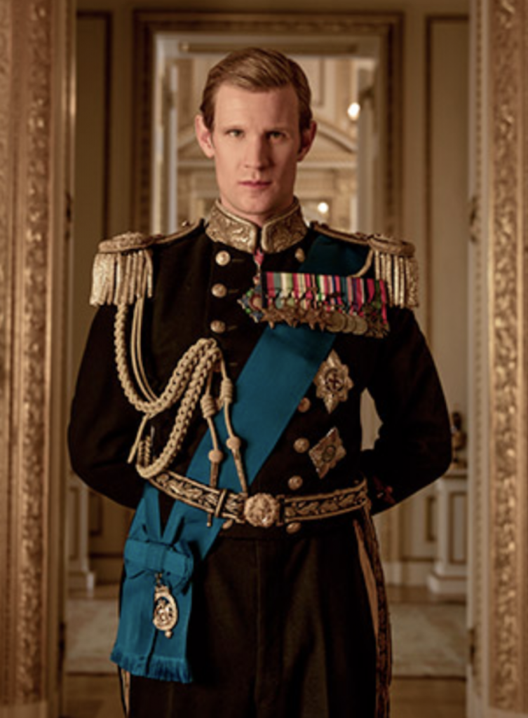 Matt Smith como Príncipe Philip