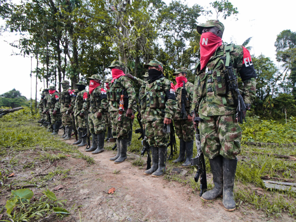 Eln comienza 72 horas de ataque armado en medio de enfrentamientos con Clan del Golfo en Chocó