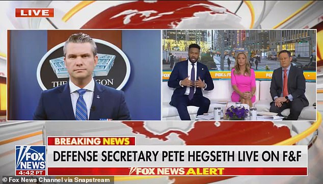 El secretario de Defensa, Pete Hegseth, dijo a sus ex colegas de Fox News que Trump mantiene 'todas las opciones' sobre la mesa para tratar con carteles mexicanos. Esto podría significar una variedad de diferentes tácticas militares podría usarse contra los grupos criminales