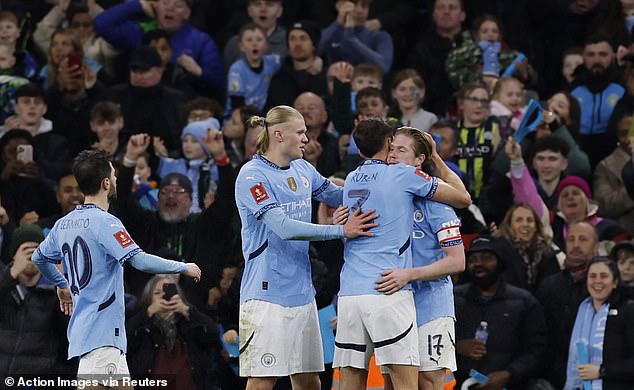 La ciudad no ha perdido en casa ni en la Copa FA desde 2018: sus únicas derrotas han sido en Wembley, más recientemente para los rivales Man United en la final del año pasado