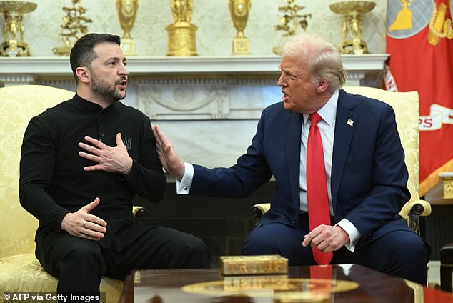 Durante su discusión en la Oficina Oval, Trump amenazó con retirar el apoyo de los Estados Unidos a Ucrania por completo a menos que Zelensky acordara sus términos de paz. También acusó a Zelensky de ingratitud