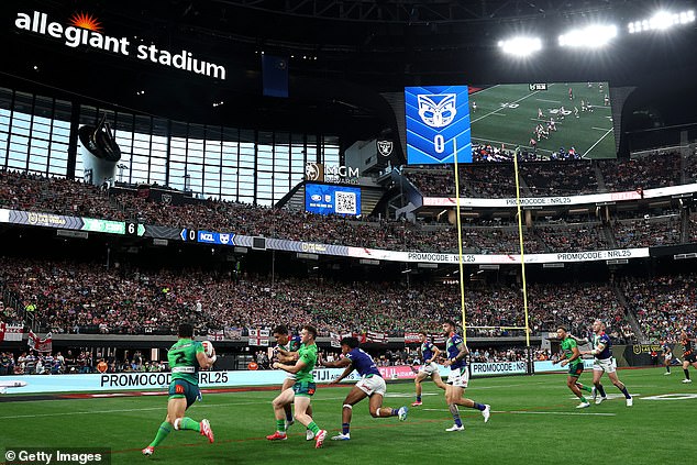 Se dice que el supuesto incidente tuvo lugar durante la derrota de los Warriors de Nueva Zelanda por los Raiders de Canberra