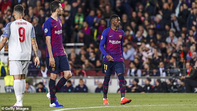 La fallida de la primera etapa de Dembele para Barcelona fue un momento crucial en las semifinales hace seis años