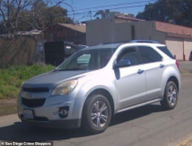 La Oficina del Sheriff del Condado de San Diego insta al público a estar atento a un Equinox Chevrolet 2013 con la matrícula de California número 8BQJ420