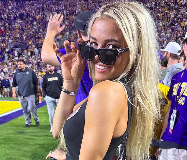 Se espera que Dunne siga una carrera mediática después de su tiempo en la universidad con LSU