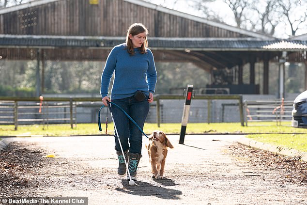 La joven de 27 años ha estado soñando con participar desde que en Crufts desde que vio el programa cuando era niña