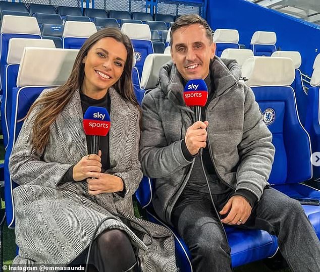 Varios colegas y otros en la industria inundaron la sección de comentarios para desearle bien, en la foto, Gary Neville