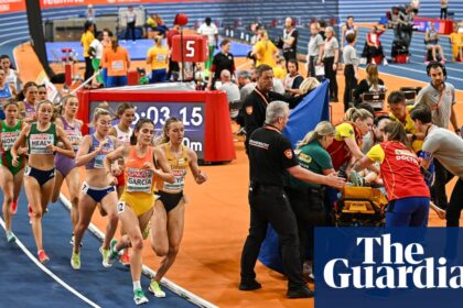 Courtney-Bryant gana 3.000 m de plata interior europea después de la caída del horror de Koster