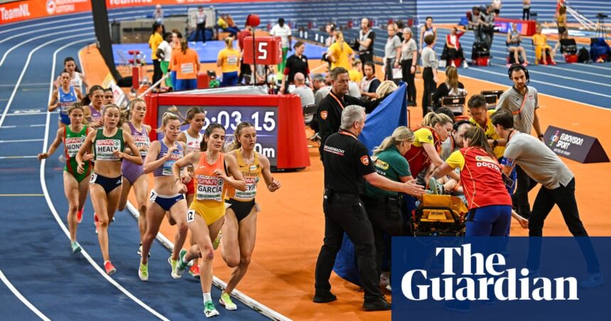 Courtney-Bryant gana 3.000 m de plata interior europea después de la caída del horror de Koster