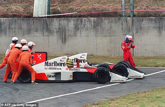 Prost y Senna se enfrentaron durante sus carreras mientras la pareja luchaba por los títulos mundiales