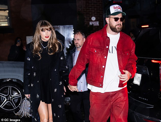 Kelce y Swift han sido vistos en múltiples noches de fecha durante sus visitas a la ciudad de Nueva York