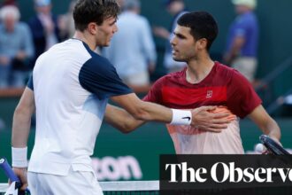 Draper tiene nervios para vencer a Alcaraz y establecer la final de Indian Wells contra Rune