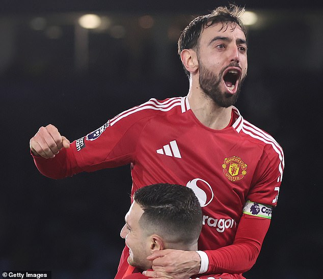 Bruno Fernandes protagonizó nuevamente cuando el patrón de Red Devils anotó una vez y dio dos asistencias