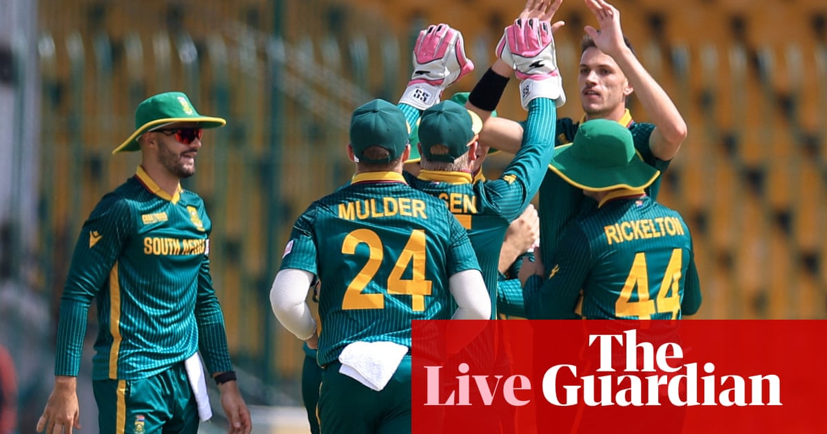 Sudáfrica v Inglaterra: Campeón Trophy Cricket - Live