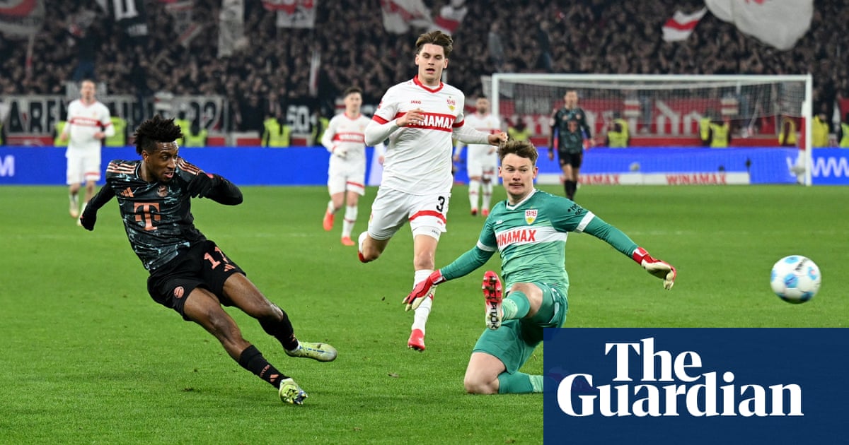 Fútbol europeo: Coman Seals Comeback victoria para el Bayern en Stuttgart