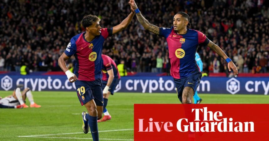 Barcelona v Benfica: la Liga de Campeones los últimos 16, segunda etapa - en vivo