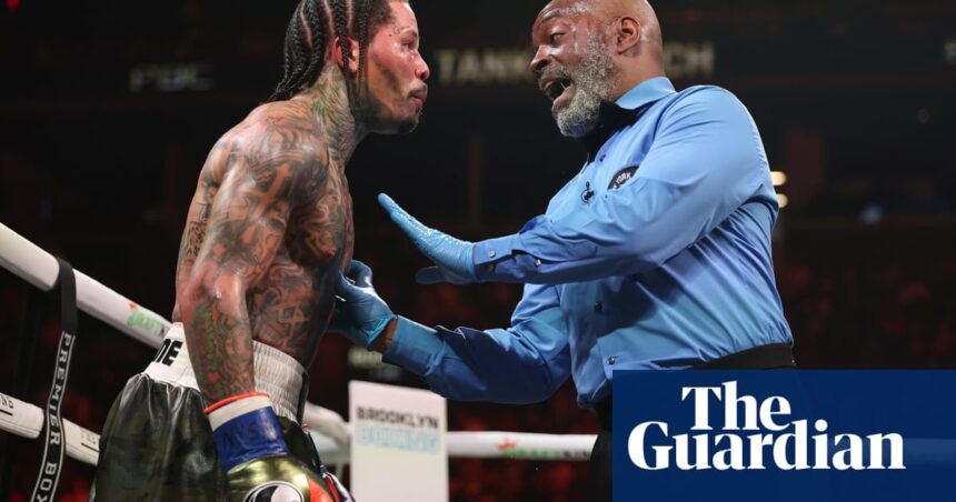 El error de un árbitro salvó a Gervonta Davis, pero la floración está fuera de la rosa | Thomas Hauser