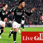 PSV Eindhoven v Arsenal: Champions League los últimos 16, primer partido - Live