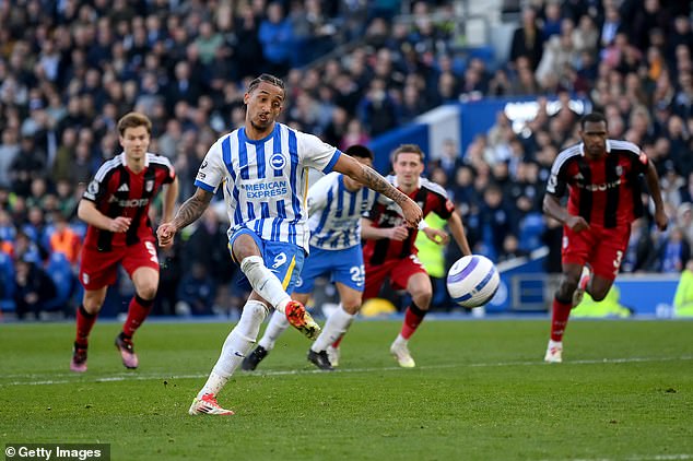 Brighton 2 1 Fulham las gaviotas ejercen presion entre los cinco