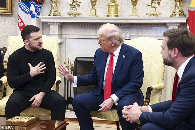 Dentro del equipo de etiqueta de Trump Vance con Zelensky que