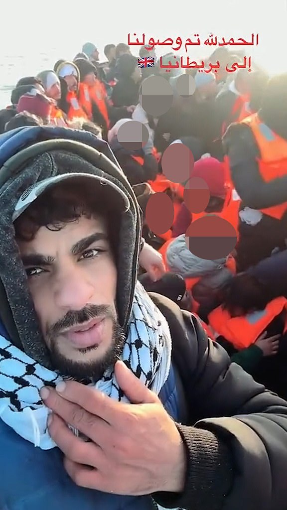 El migrante palestino de Gaza devastado por la guerra comparte