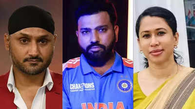 Harbhajan Singh Slams Shama Mohamed para verguenza de grasa Rohit