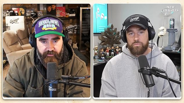 Jason y Travis Kelce reciben grandes noticias durante la temporada