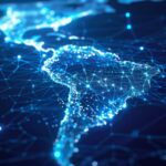 digital map south america network created with generative ai scaled