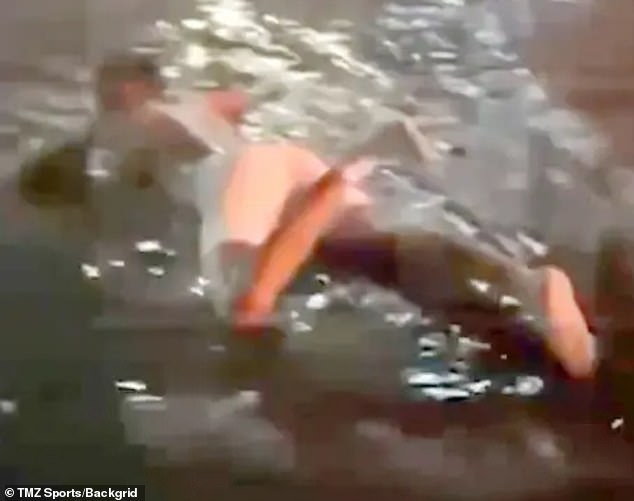 Devastador naufragio ardiente capturado en nuevas imagenes de choque que